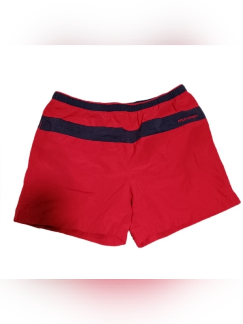 Ralph Lauren Polo Sport Deep Red Top with Black Trim